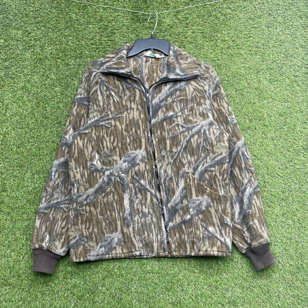 Whitewater Outdoors Camo Jacket Mens Large Camouflage Pattern Real Tree Blouson